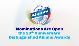 Nominations Are Open for the 20th Anniversary Distinguished Alumni Awards